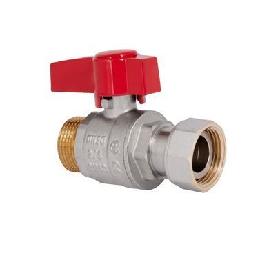 фото Кран шаровой Thermo Alliance Standart 3/4"ВН прямой, PN40, с накидной гайкой TAS261W20