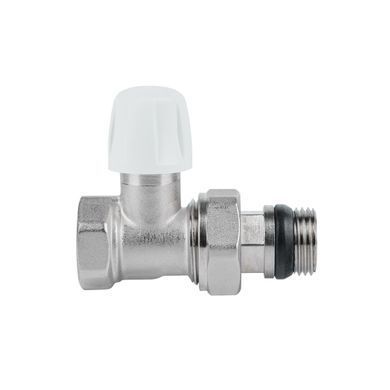 фото Кран радиаторный Icma 1/2" с антипротечкой прямой без ручки №815+940