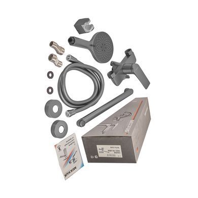 фото Змішувач для ванни Mixxus Premium DERBY 006 (EURO) GRAPHITE (MI6608)