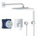 фото Душевая система скрытого монтажа со смесителем Grohe Eurocube (25238000)