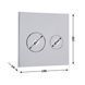 Панель смыва для унитаза Qtap Nest Uni QT0211P01V1009CRM