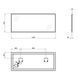 Дзеркало Qtap Tern 1200x500 з LED-підсвічуванням Sensor, QT1778140450120W