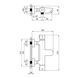 Смеситель для ванны Qtap Inspai-Therm термостатический QTINSCRMT300800 Chrome