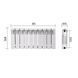 Радіатор біметалічний Thermo Alliance Bi-Ferrum 300/100 1,15 кг