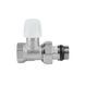Кран радиаторный Icma 1/2" с антипротечкой прямой без ручки №815+940