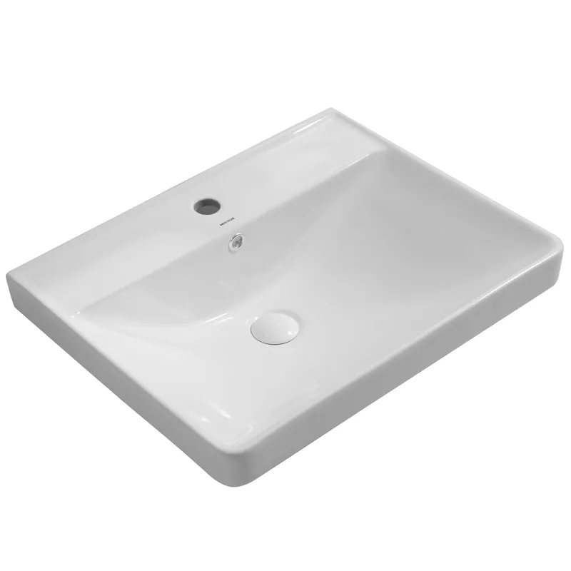 фото Раковина меблева MIXXUS PREMIUM STYLE-1501 600х480х190mm з отвором під змішувач та переливом (MP6498)
