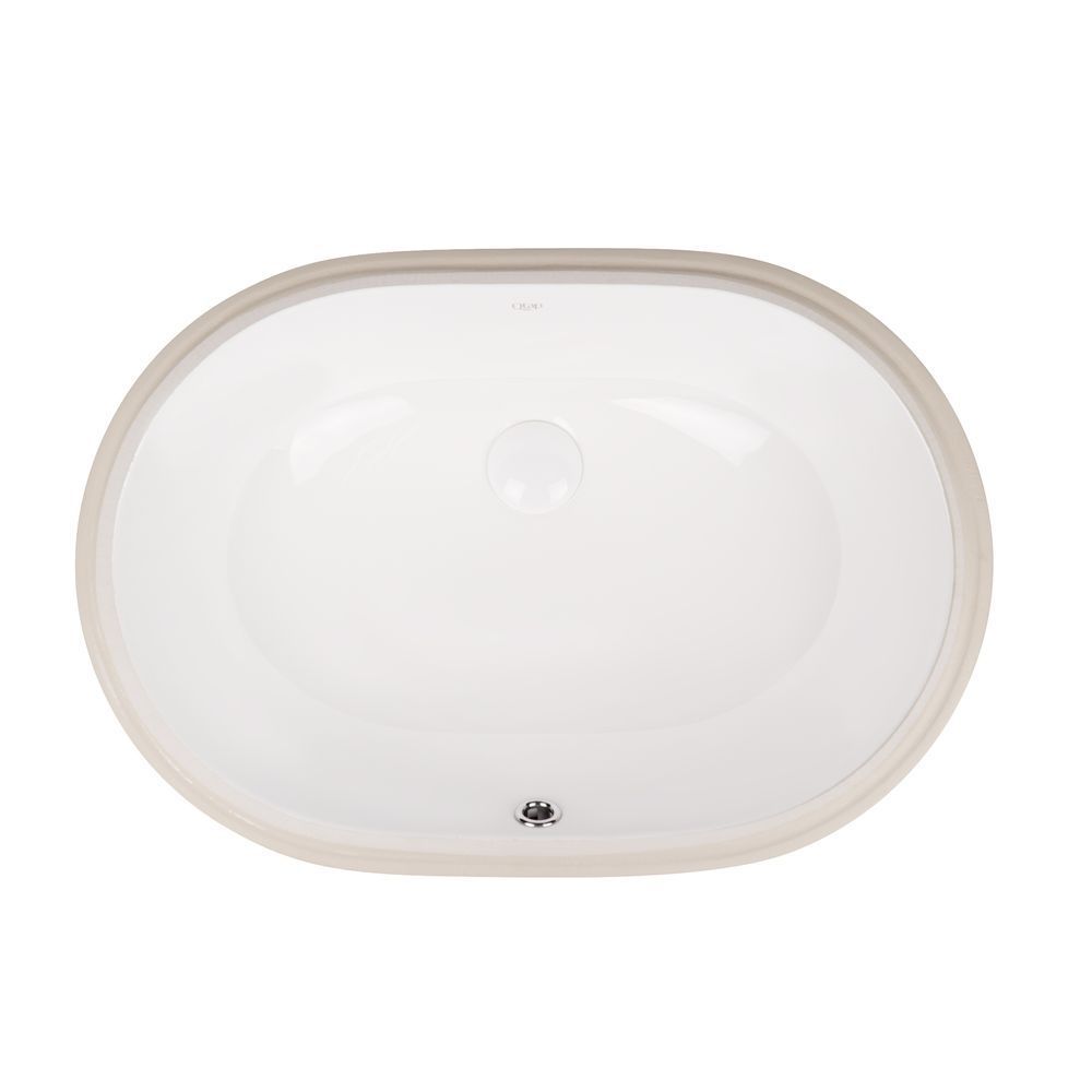 фото Раковина Qtap Stork 560x395x195 White с донным клапаном QT15116030W