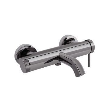 фотографія Змішувач для ванни Qtap Robin QTROB3060102K Black Chrome