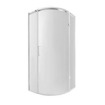фото Душевая кабина Qtap Virgo CRM1099AC8 90х90 см, стекло Clear 8 мм покрытие CalcLess, без поддона