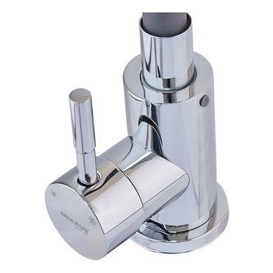 фото Змішувач для кухні Mixxus SUS-011 Chrome Refl.Black (нерж. сталь) (MI6223)