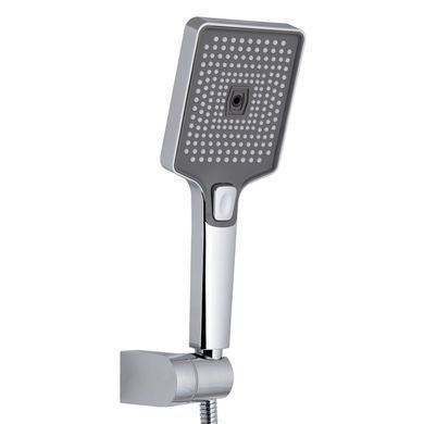 фото Смеситель для ванны Qtap Aries (c душевым гарнитуром) QTARI259CRM45559 Chrome