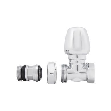 фото Кран радиаторный Icma 1/2" с антипротечкой прямой №1117