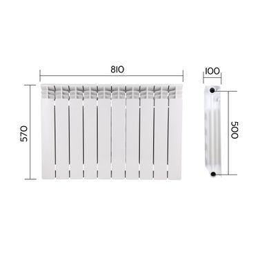 фотографія Радіатор біметалічний Thermo Alliance Bi-Vulcan PLUS 500/100 1,8 кг