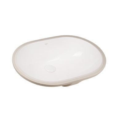 фото Раковина Qtap Stork 560x395x195 White с донным клапаном QT15116030W