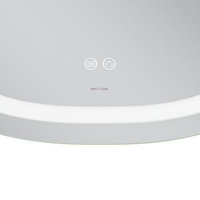фото Дзеркало MIXXUS PREMIUM DIVERSE MR16-70x70 з LED Touch, Anti-fog, димером (3-6,5kK) (MP6640)