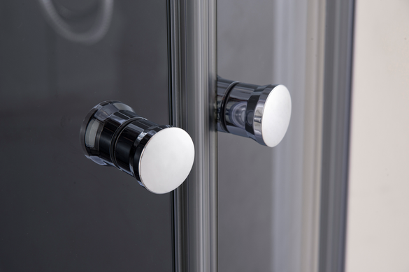 фото Душова кабіна з низьким піддоном MIXXUS CUBIC SCT01-90x90x195-TR GRAPHITE прозоре скло 4мм (MI6905)