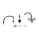 Смеситель для кухни Lidz Wind 161F двухвентильный LDWIN161FNKS46098 Nickel