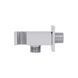 Подключение с держателем для шланга Qtap Spojeni прямоугольное QTCRMBH130 Chrome (Fixsit)