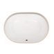 Раковина Qtap Stork 560x395x195 White с донным клапаном QT15116030W