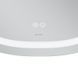 Дзеркало MIXXUS PREMIUM DIVERSE MR16-70x70 з LED Touch, Anti-fog, димером (3-6,5kK) (MP6640)