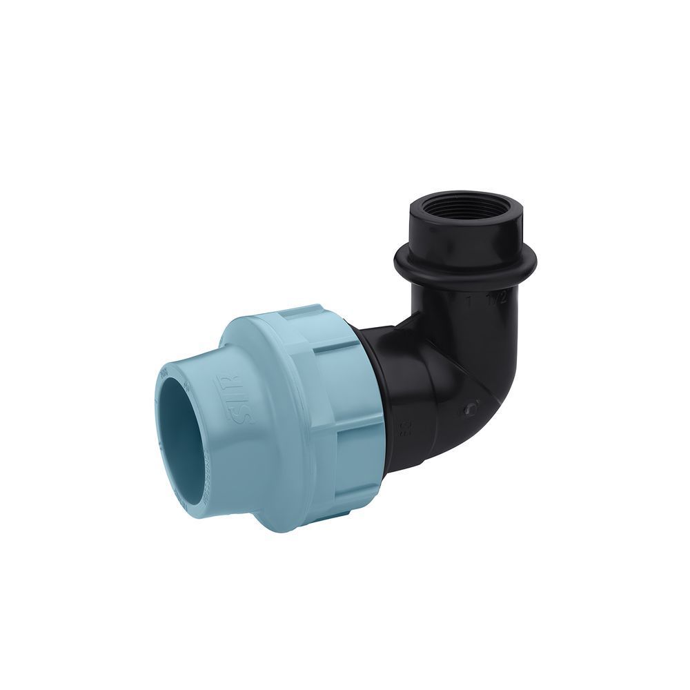 фото Колено ПЭ STR 63х1 1/2" РВ