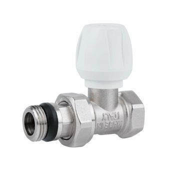 фотографія Кран радіаторний Icma 1/2" з антипротіканням прямий №813+940