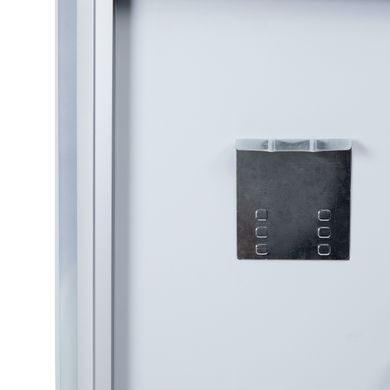 фотографія Дзеркало Qtap Crow 1200х700 з LED-підсвічуванням Touch, лінза, цифровий годинник, димер, рег. яскравості QT0578141670120W