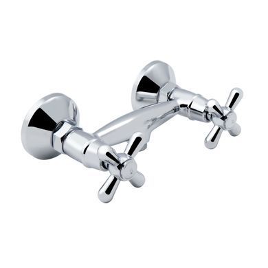 фото Смеситель для душа Lidz Dominox 363 двухвентильный (с душевым гарнитуром) (k35) LDDOM363CRM35107 Chrome