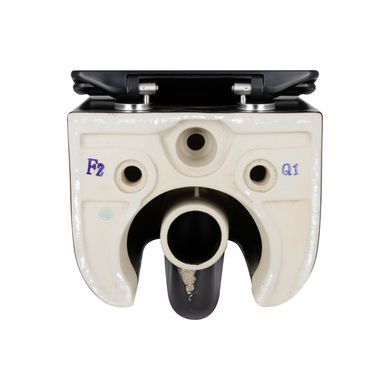фотографія Унітаз підвісний Qtap Taurus безободковий з сидінням Soft-close QT2433084EUQMB