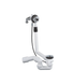 фото Сифон для ванни без комплекту верхньої монтажної частини GROHE Talentofill (28990000) напівавтоматичний з переливом, без ревізії (Колір хром) 1 1/2'' (28990000)