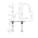 Смеситель для кухни Qtap Baruska с выдвижным изливом QTBAR9137103UB Black Matt