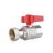 фотографія Кран кульовий Thermo Alliance Standart 3/4"ВВ прямий, PN40,з накидною гайкою TAS260W20