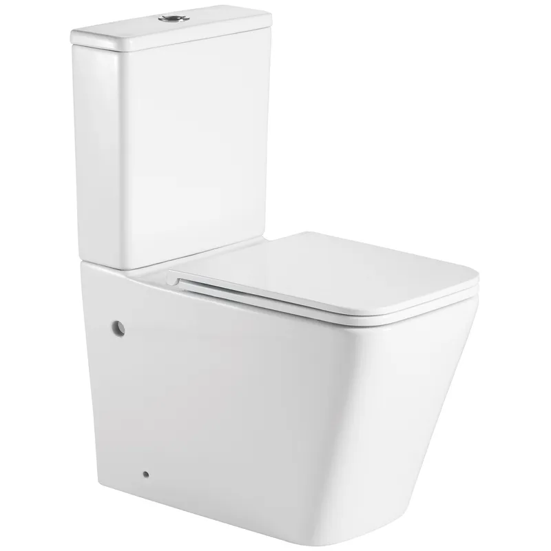 фото Унітаз-компакт Mixxus Premium Quadro-0402-R 675x390x855mm, система змиву RIMLESS (MP6458)