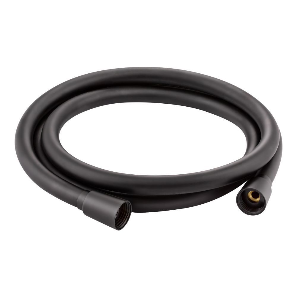 фото Шланг для ручного душа Qtap Hadice 1600 мм QTHADPVC160B Black Matt