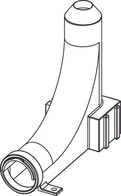 фотографія Фіксатор повороту труби для труб діаметром 14-16 мм, пластиковий