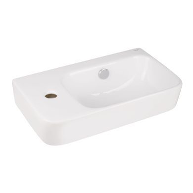 фотографія Раковина Qtap Tern 450х250х158 White QT17115117LWN