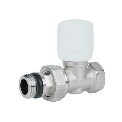 фото Кран радиаторный Icma 1/2" с антипротечкой прямой №954