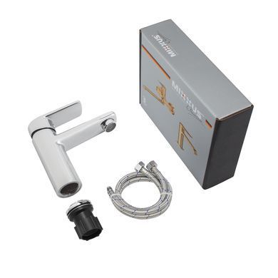 фото Змішувач для умивальника MIXXUS PREMIUM MATIS 001 NUT (MI8261)