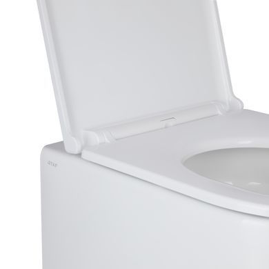 фотографія Унітаз підвісний Qtap Taurus безободковий з сидінням Soft-close QT2433084EUQW