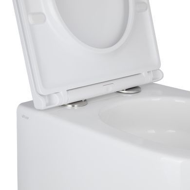 фотографія Унітаз підвісний Qtap Taurus безободковий з сидінням Soft-close QT2433084EUQW