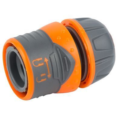 фото Конектор 1/2" швидкознімний для шланга 1/2" з замком (ABS+TPR) FLORA (5015464)