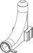 Фіксатор повороту труби для труб діаметром 14-16 мм, пластиковий, Фіксатор