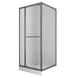 фото Душова кабіна з низьким піддоном MIXXUS STYLE SCT01-90x90x200-TR GRAPHITE прозоре скло 6мм (MI8432)