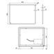 Зеркало Qtap Tern 800х600 с LED-подсветкой Sensor, Reverse QT177814276080W