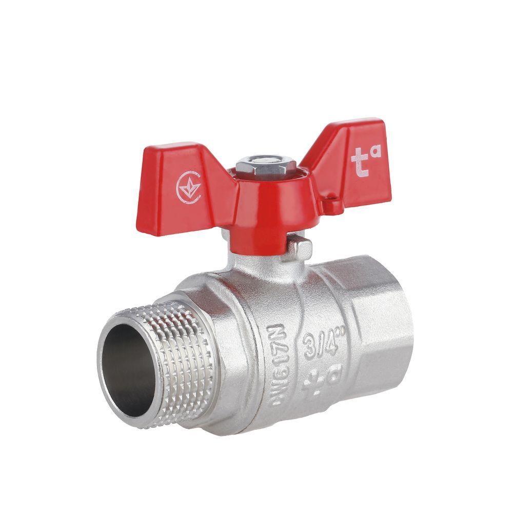 фотографія Кран кульовий Thermo Alliance Forte 3/4" ВЗ для води (метелик) SF607W20