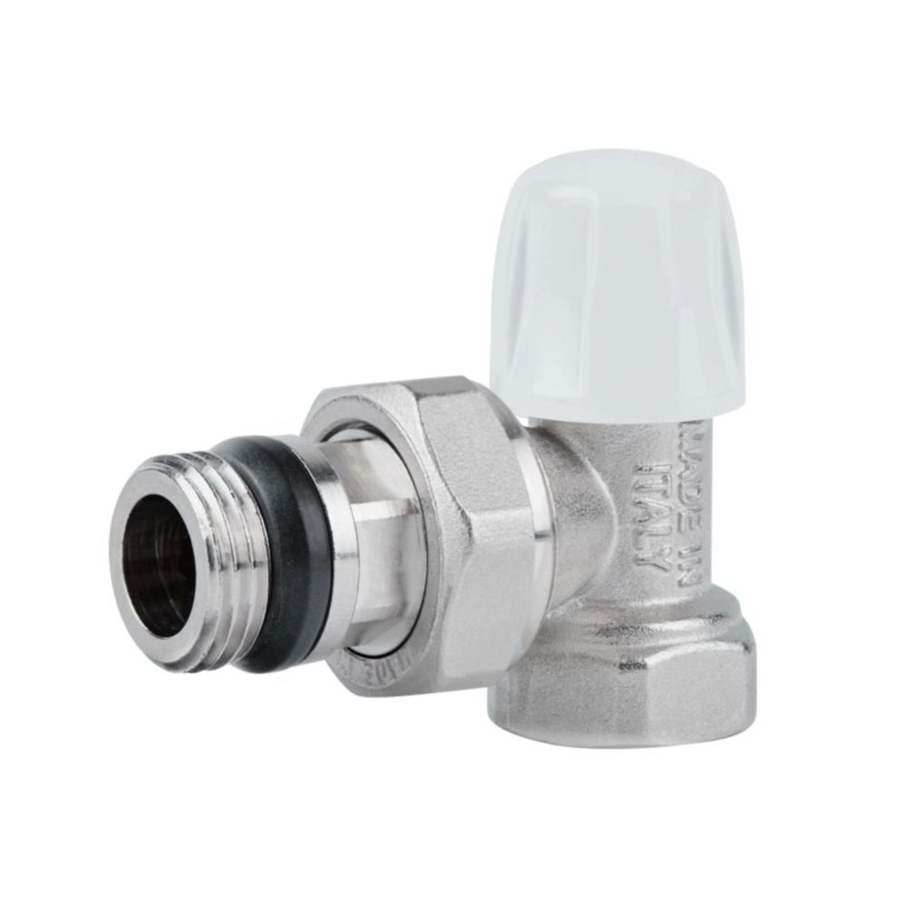 фото Кран радиаторный Icma 1/2" с антипротечкой угловой без ручки №805+940