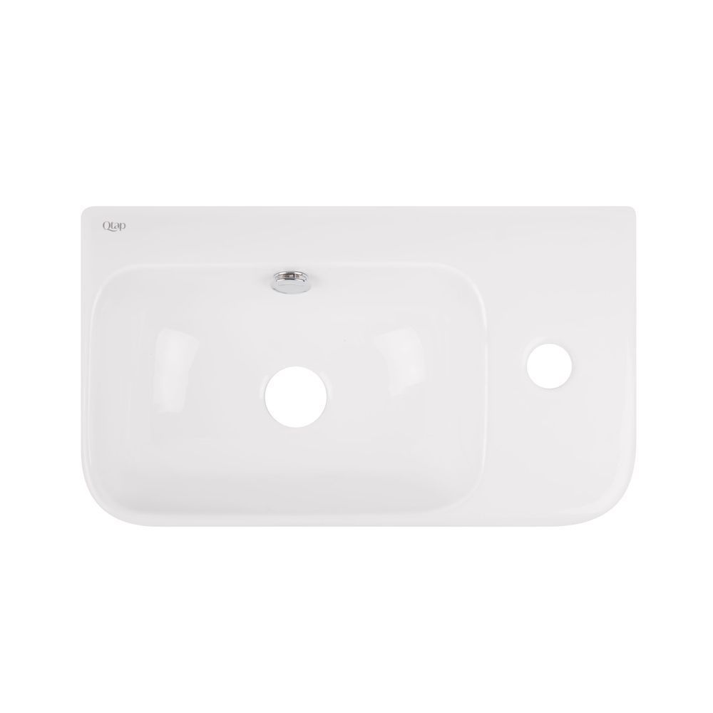 фото Раковина Qtap Tern 450х250х158 White QT17115117RWN