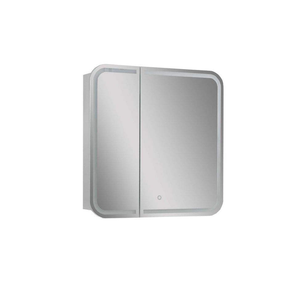 фото Шафа навісна дзеркальна Крафт 80 LED touch control