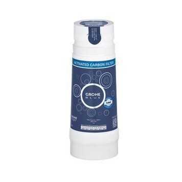 фотографія В сменном фильтре Grohe Blue (40547001) применяется многоступенчатый процесс фильтрации, очищающий воду даже от малых концентраций нежелательных веществ, сохраняя в ней при этом все полезные для здоровья микроэлементы. Обеспечивая непревзойденный вкус вод
