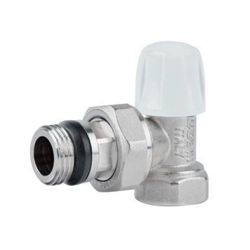 фотографія Кран радіаторний Icma 1/2" з антипротіканням кутовий без ручки №805+940